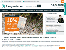 Tablet Screenshot of amagard.com